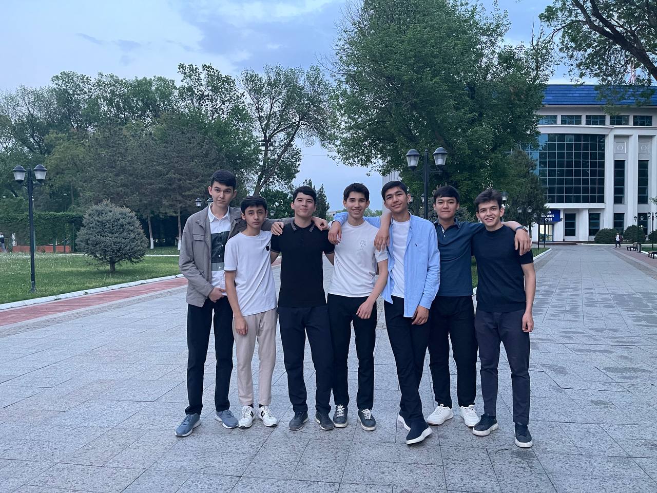 Members of the Tashkent Sport Community team